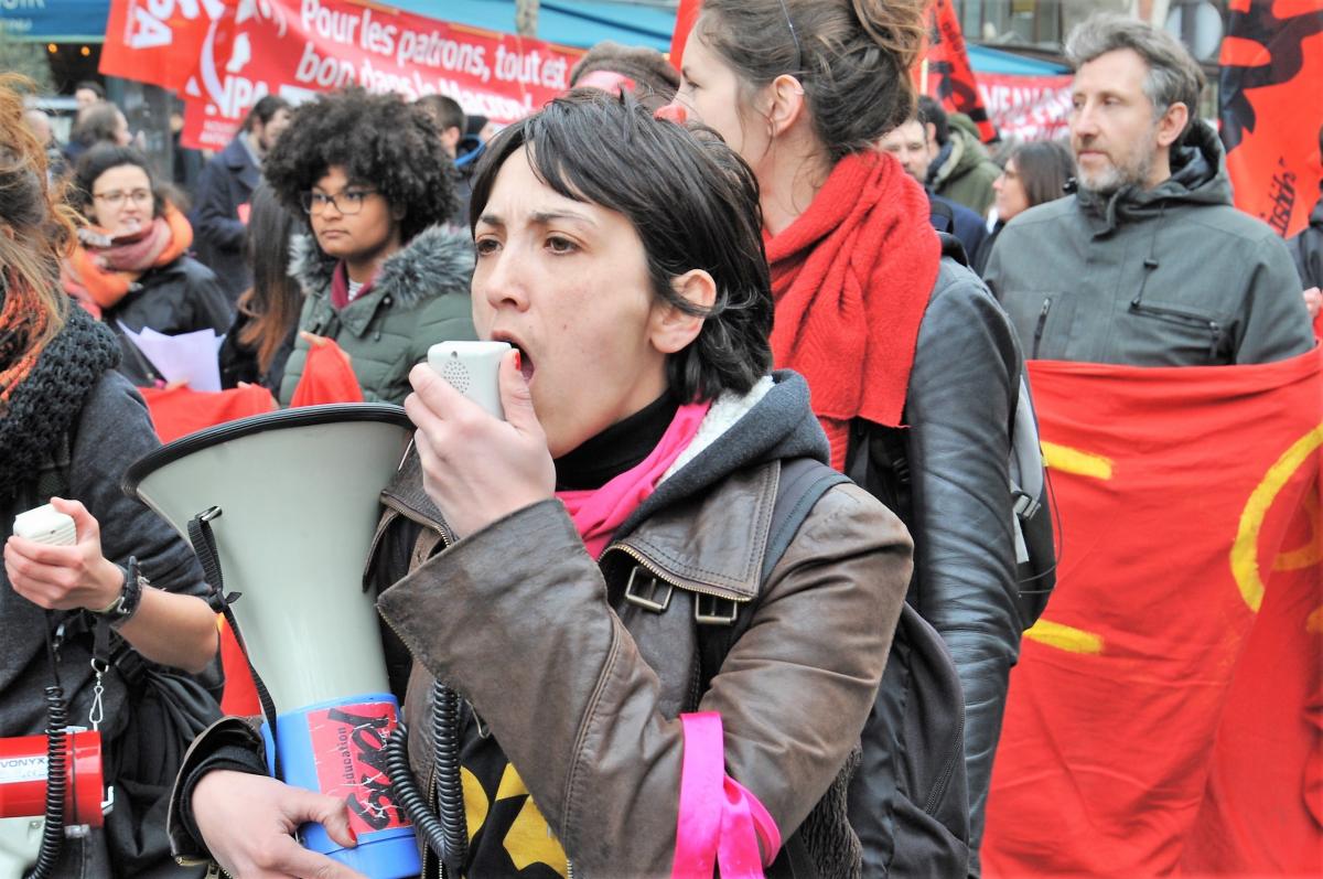 Manifestation cortège Etudiants