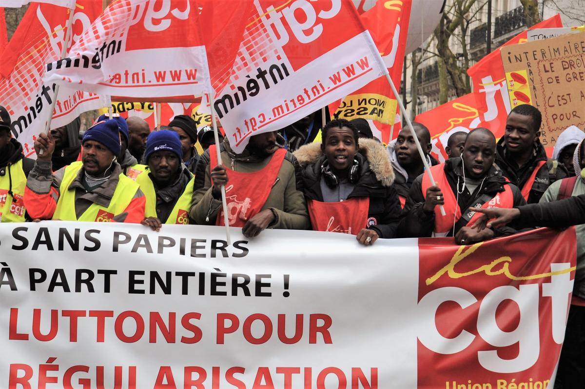 Sans papiers Cgt