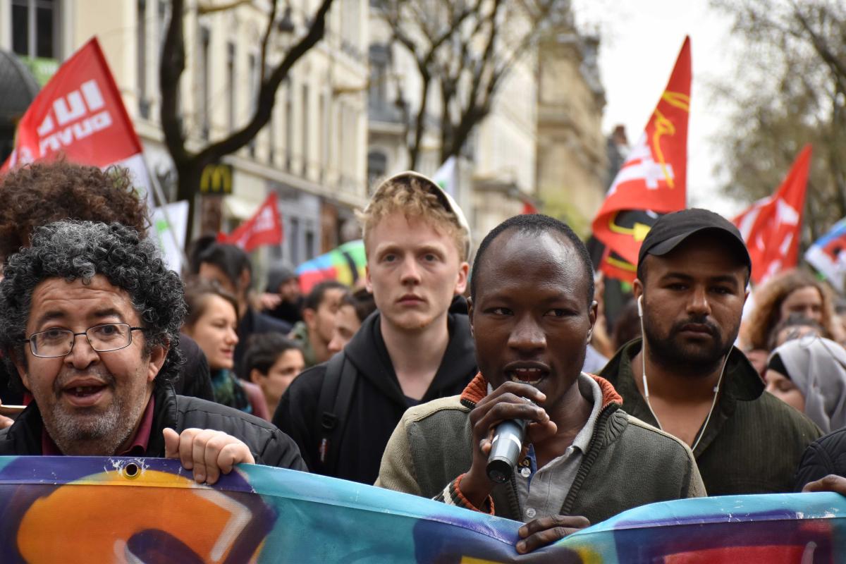 Manifestation contre le projet de loi Asile Immigration