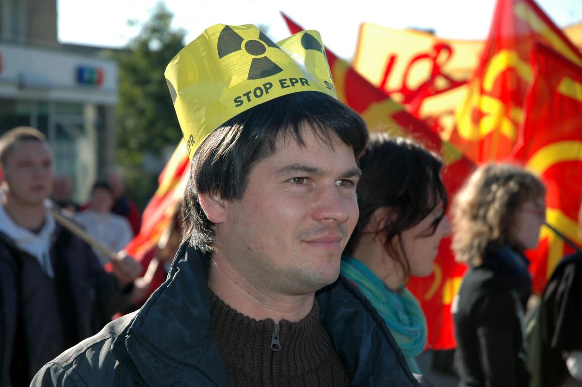 Manif anti EPR et THT