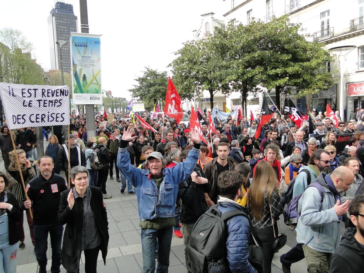 manif nantaise du 14/04/2018