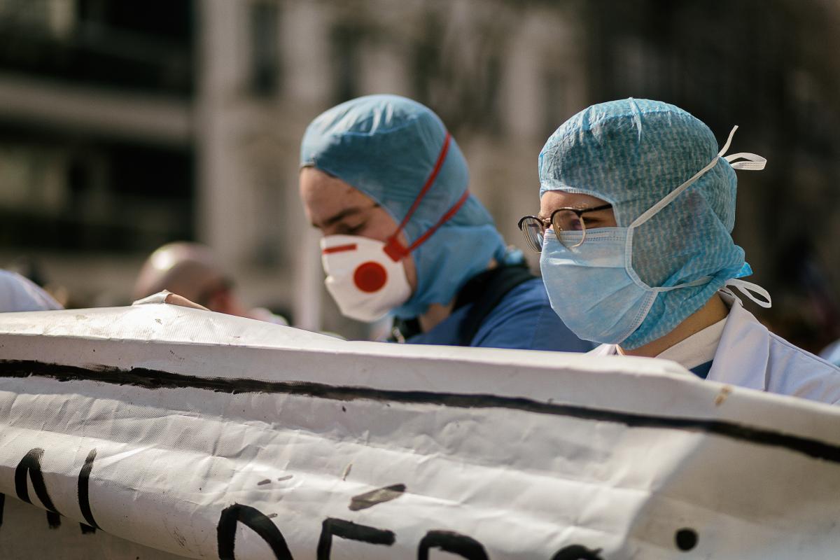 Paris, 19 avril 2018, Manifestation Convergence des Luttes