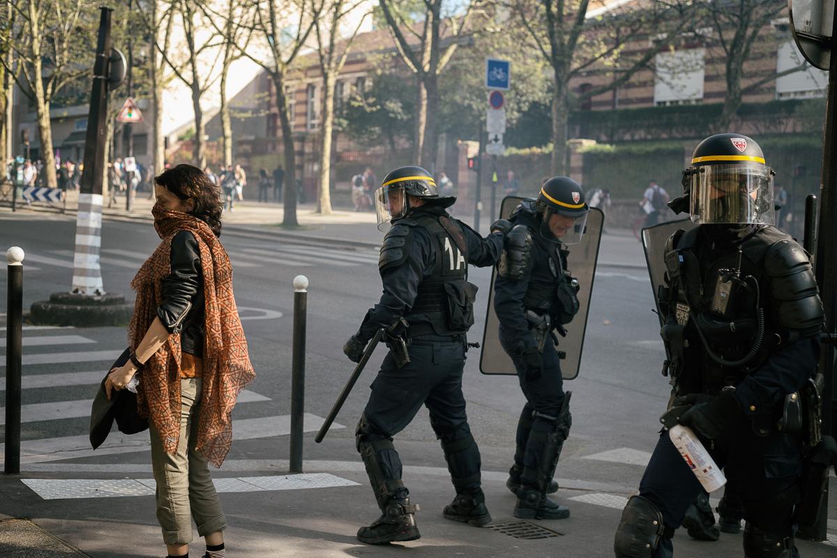 Paris, 19 avril 2018, Manifestation Convergence des Luttes