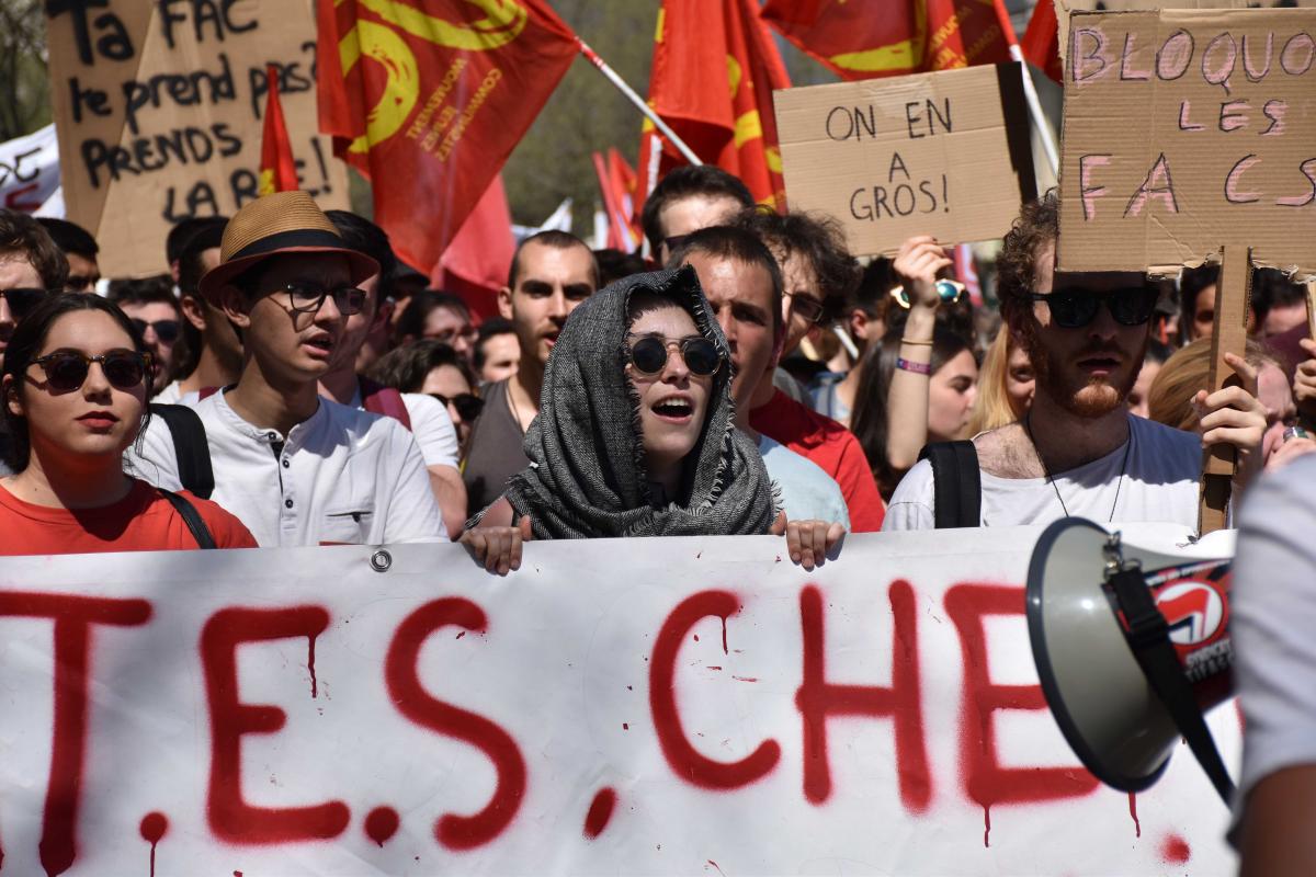 Manifestation interpro 19 avril 2018 à Lyon