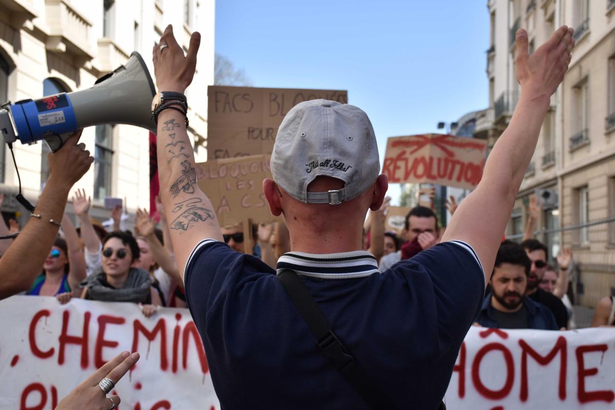Manifestation interpro 19 avril 2018 à Lyon