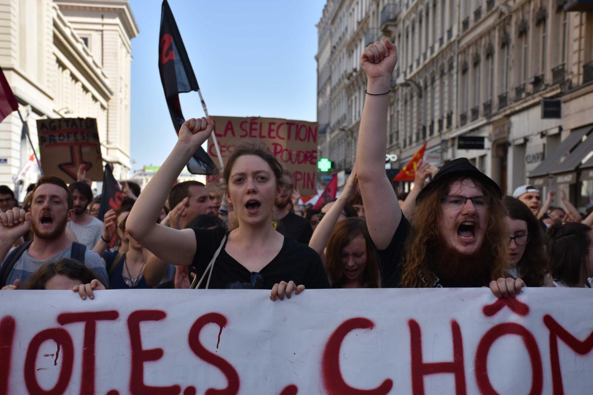 Manifestation interpro 19 avril 2018 à Lyon