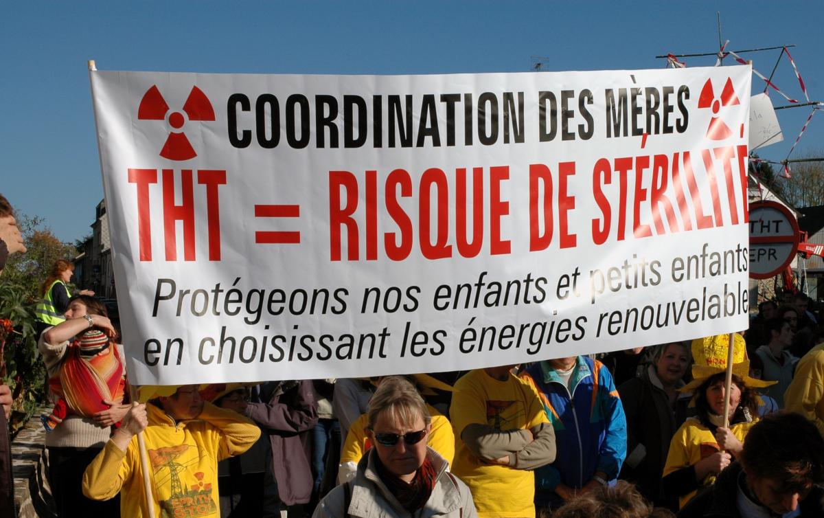 Manif anti EPR et THT