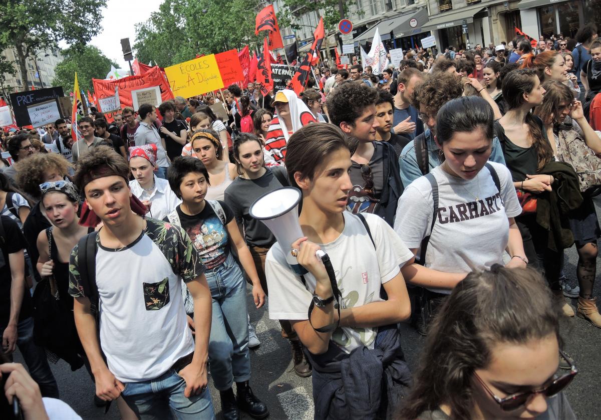 Cortège Etudiants 22 Mai