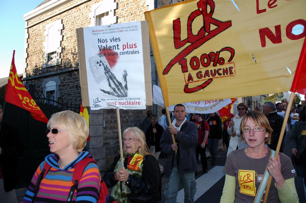 Manif anti EPR et THT