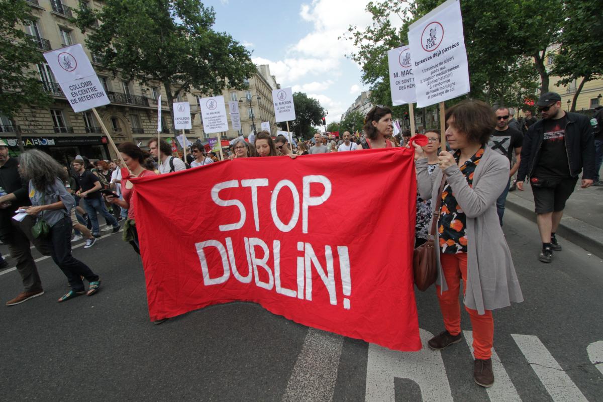 Banderole Stop Dublin
