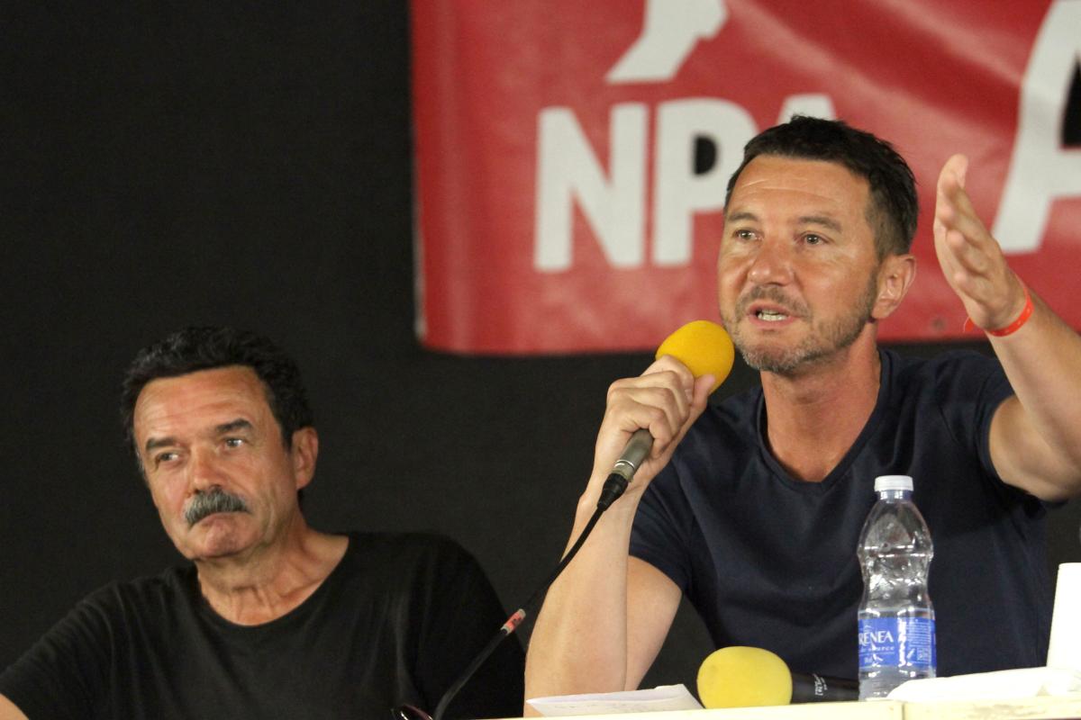 Edwy Plenel et Olivier Besancenot