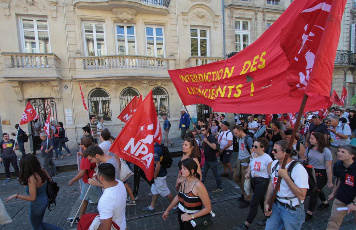 Cortège du NPA