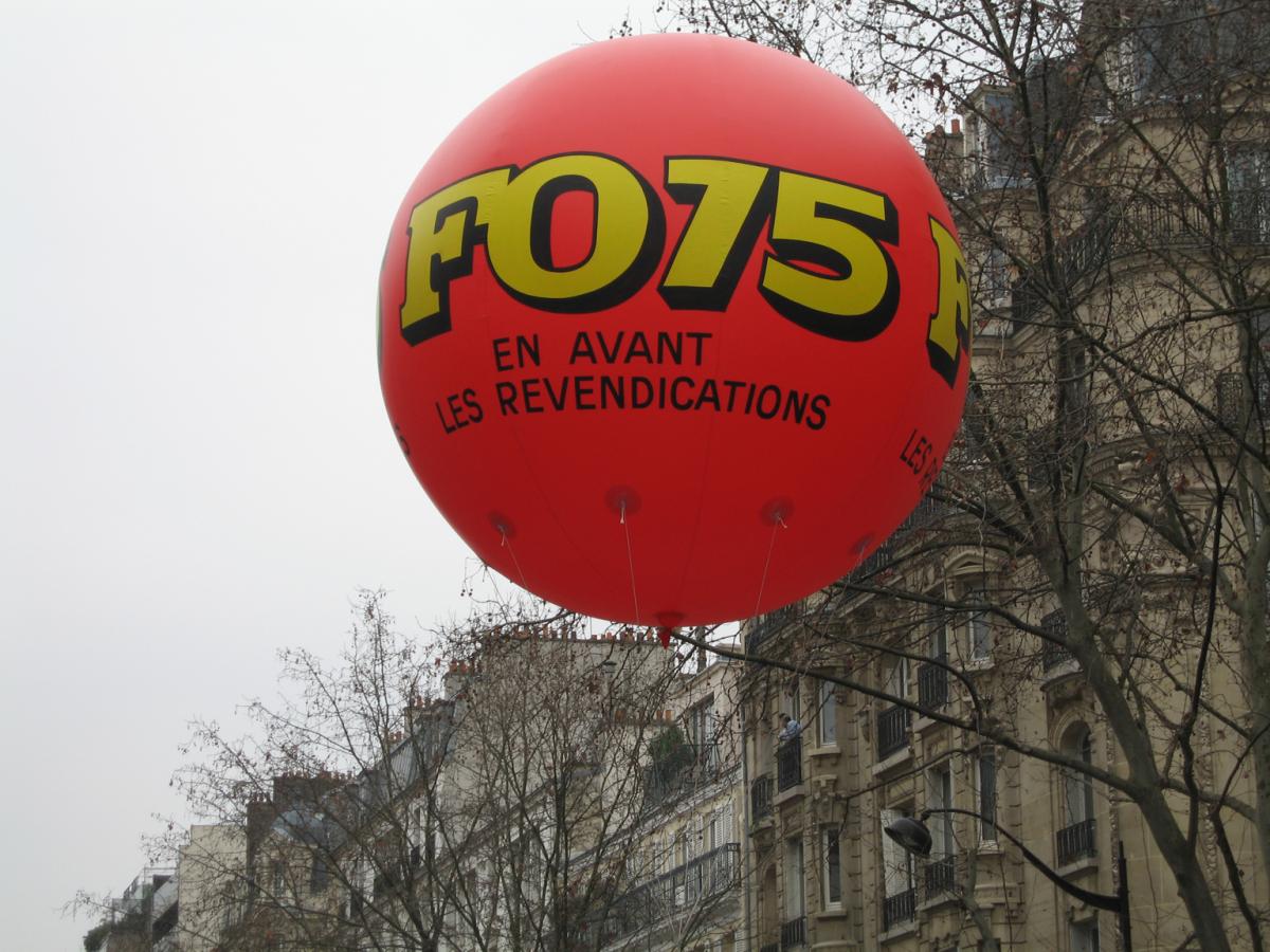 Manifestation contre le CPE à Paris