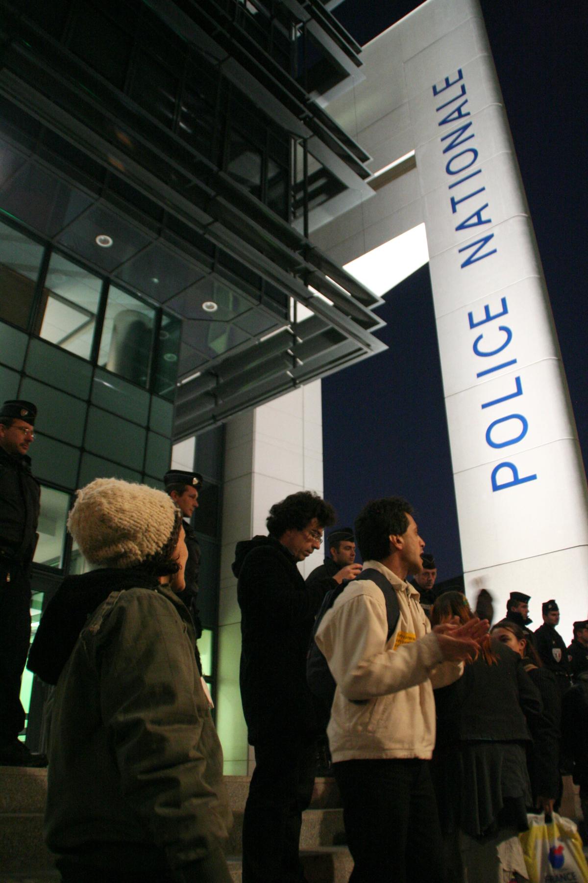 Mobilisation pour libération Kébé Talibé, Bordeaux, nov2007