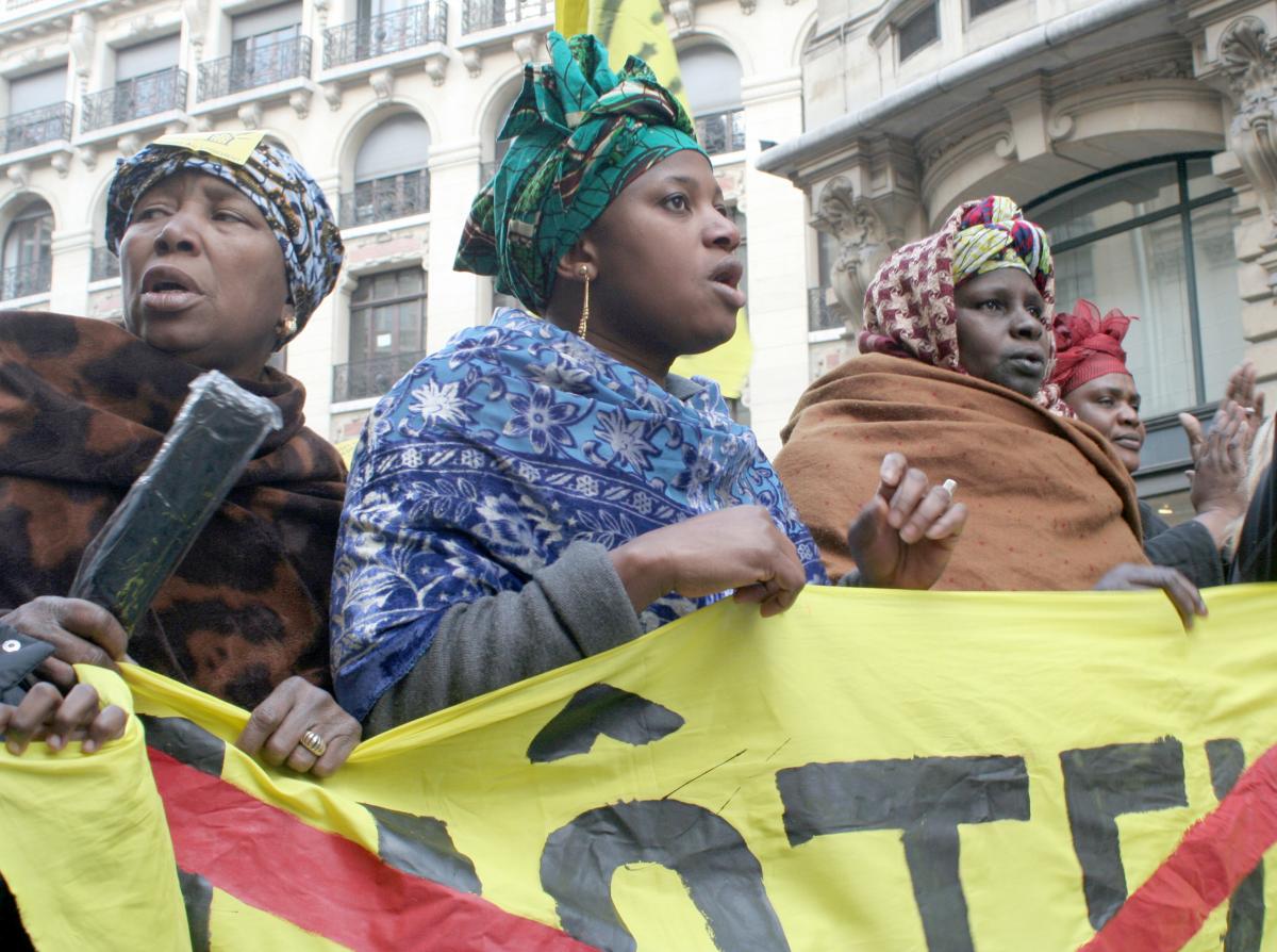 le cortège du DAL