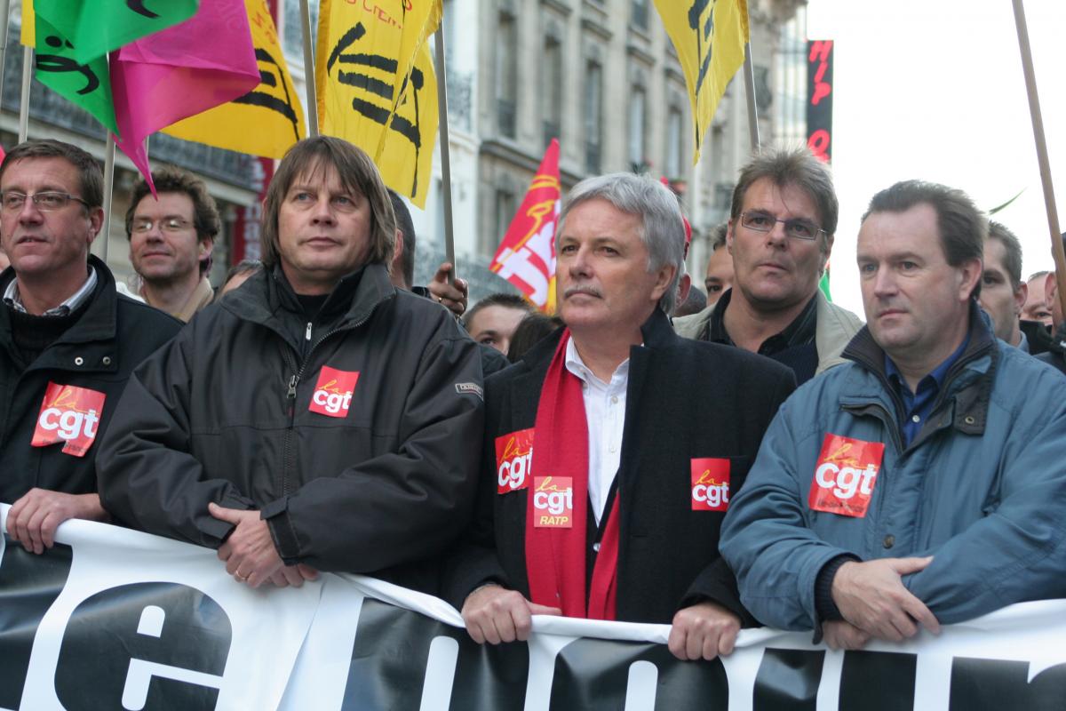 Bernard THIBAULT et Didier LE RESTE