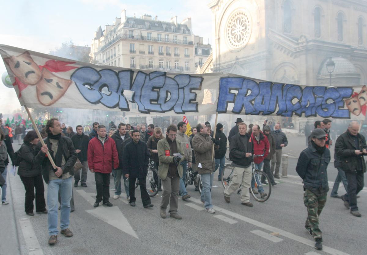 cortège de la comédie française
