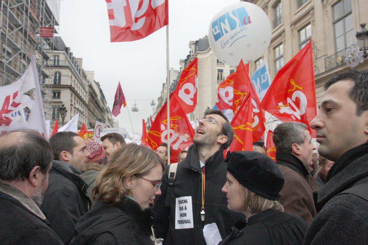 Les personnels de justice contre la réforme de Rachida Dati