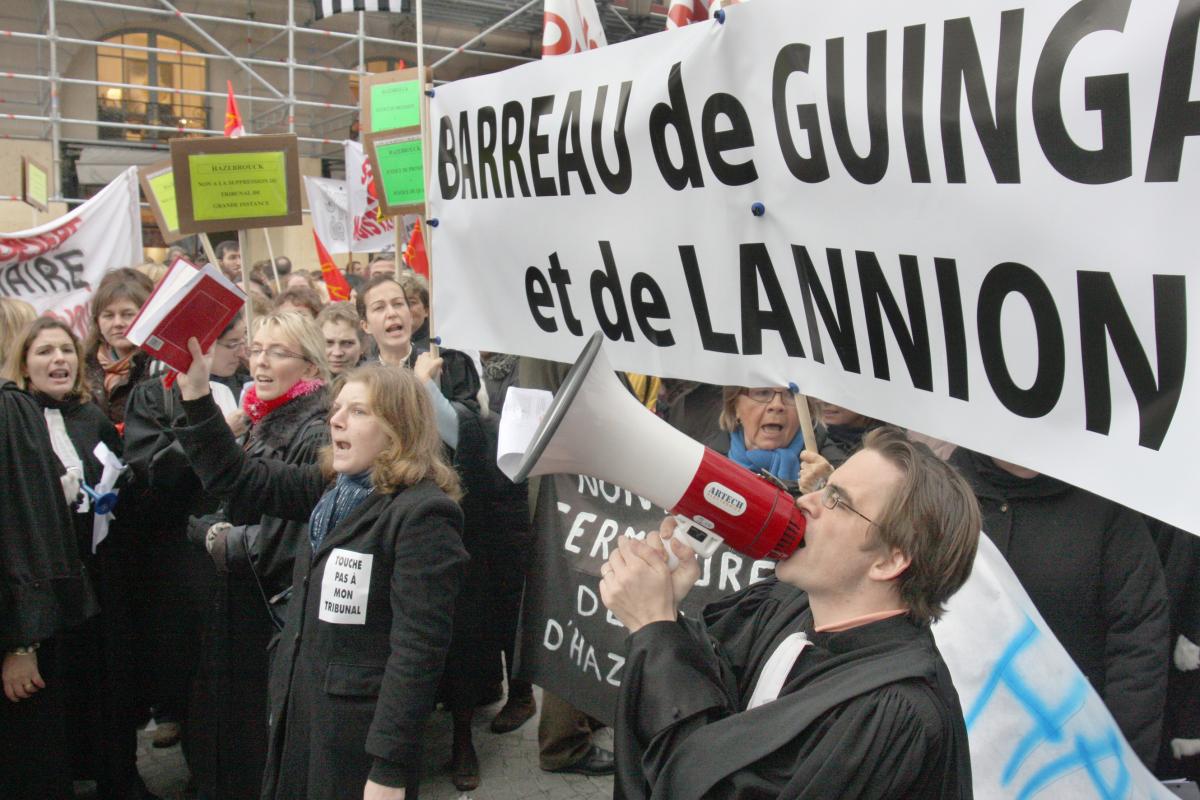 Les personnels de justice contre la réforme de Rachida Dati