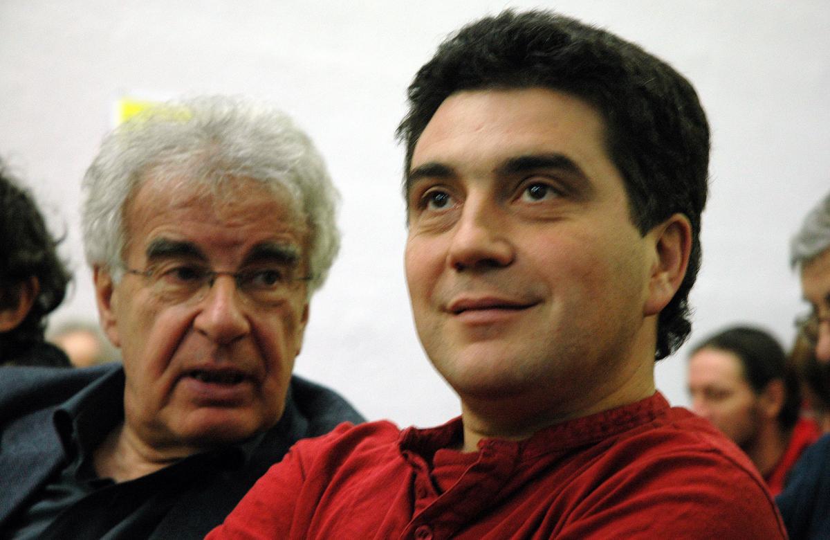 XVII ème Congrès de la LCR - Alain Krivine et Pierre-François Gro