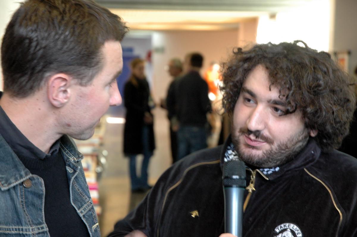 XVIIème Congrès de la LCR - Olivier Besancenot et Mouloud Achour
