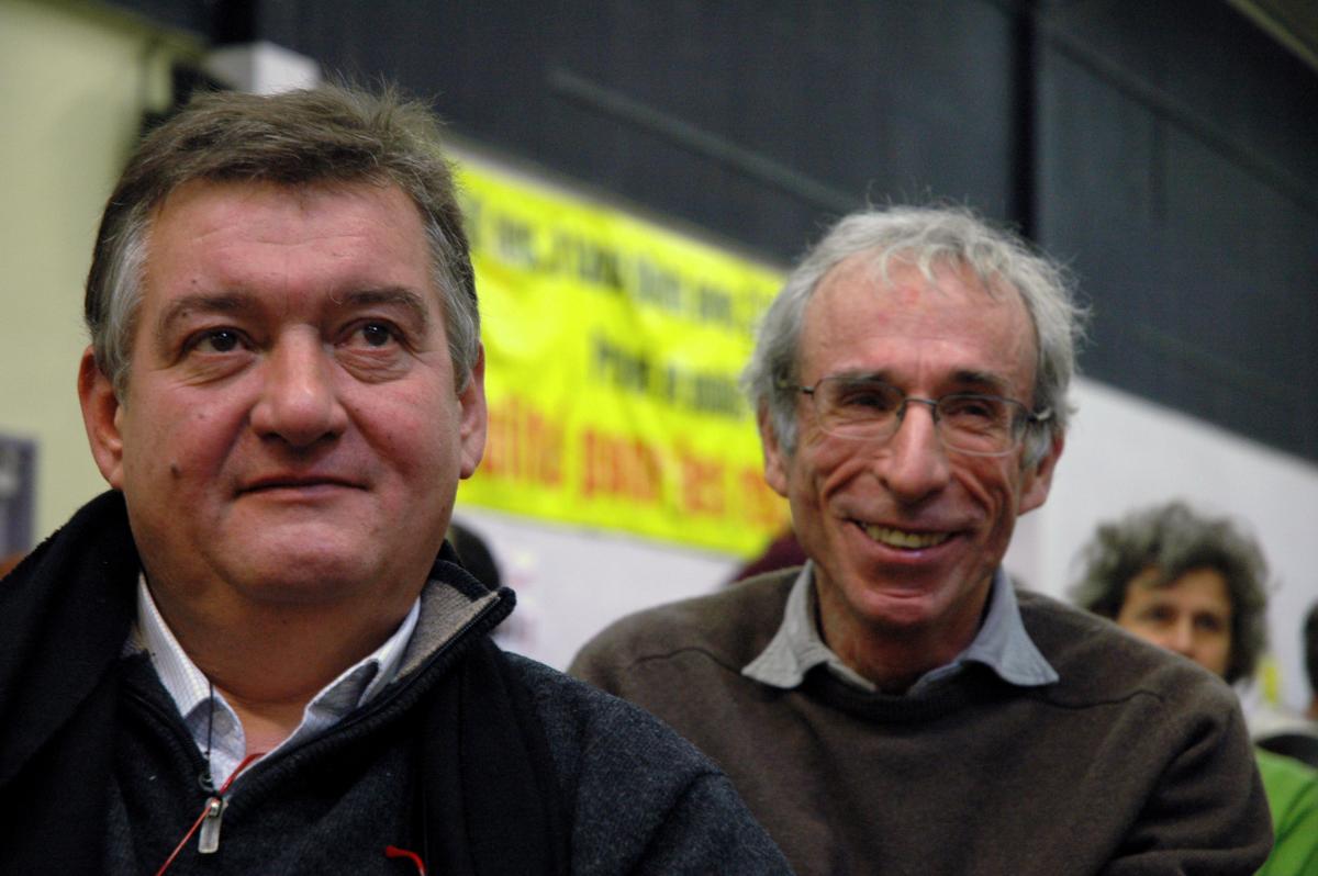 XVIIème Congrès de la LCR - Olivier Martin et Daniel Bensaïd