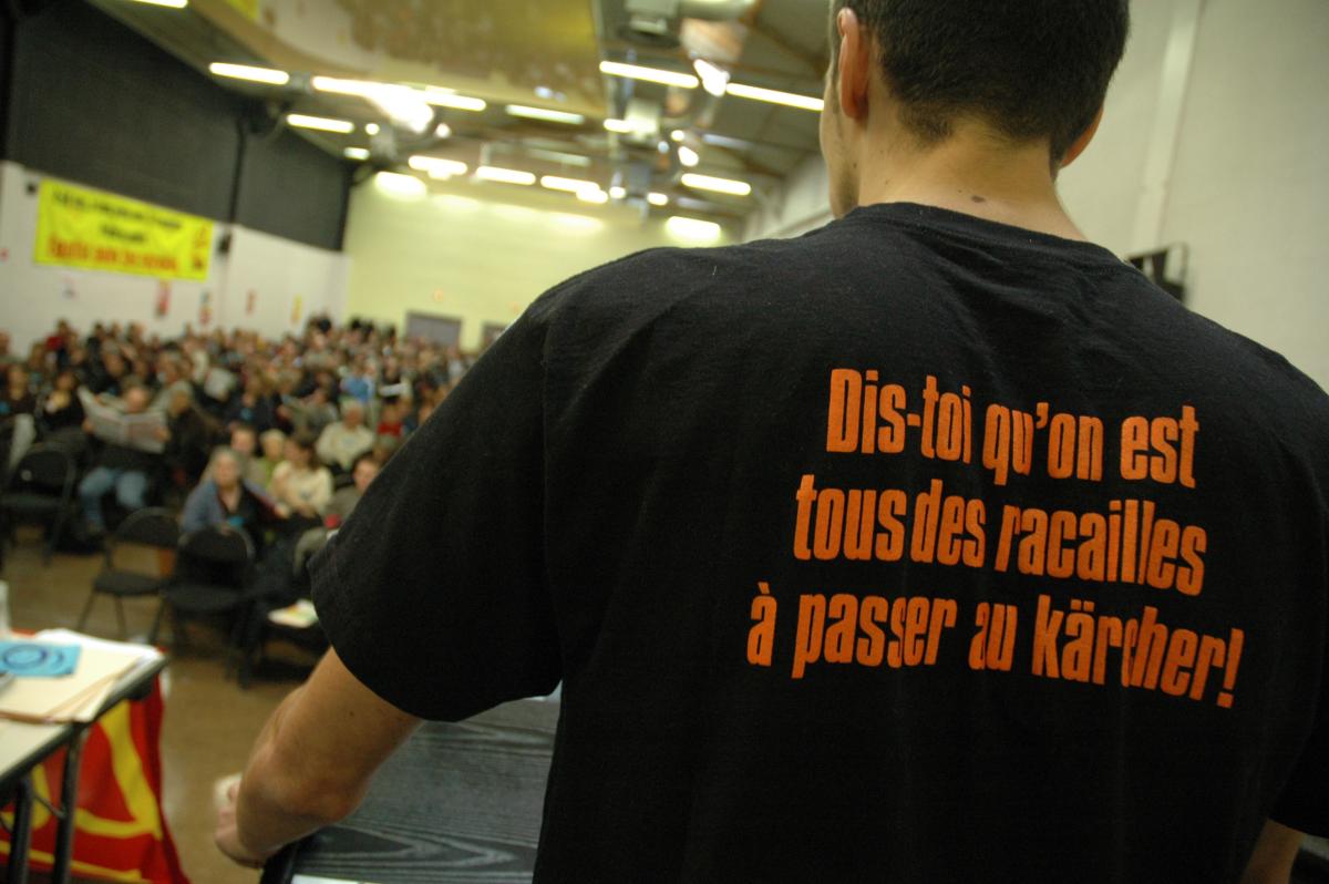 Dis-toi qu'on est tous des racailles à passer au Kärcher
