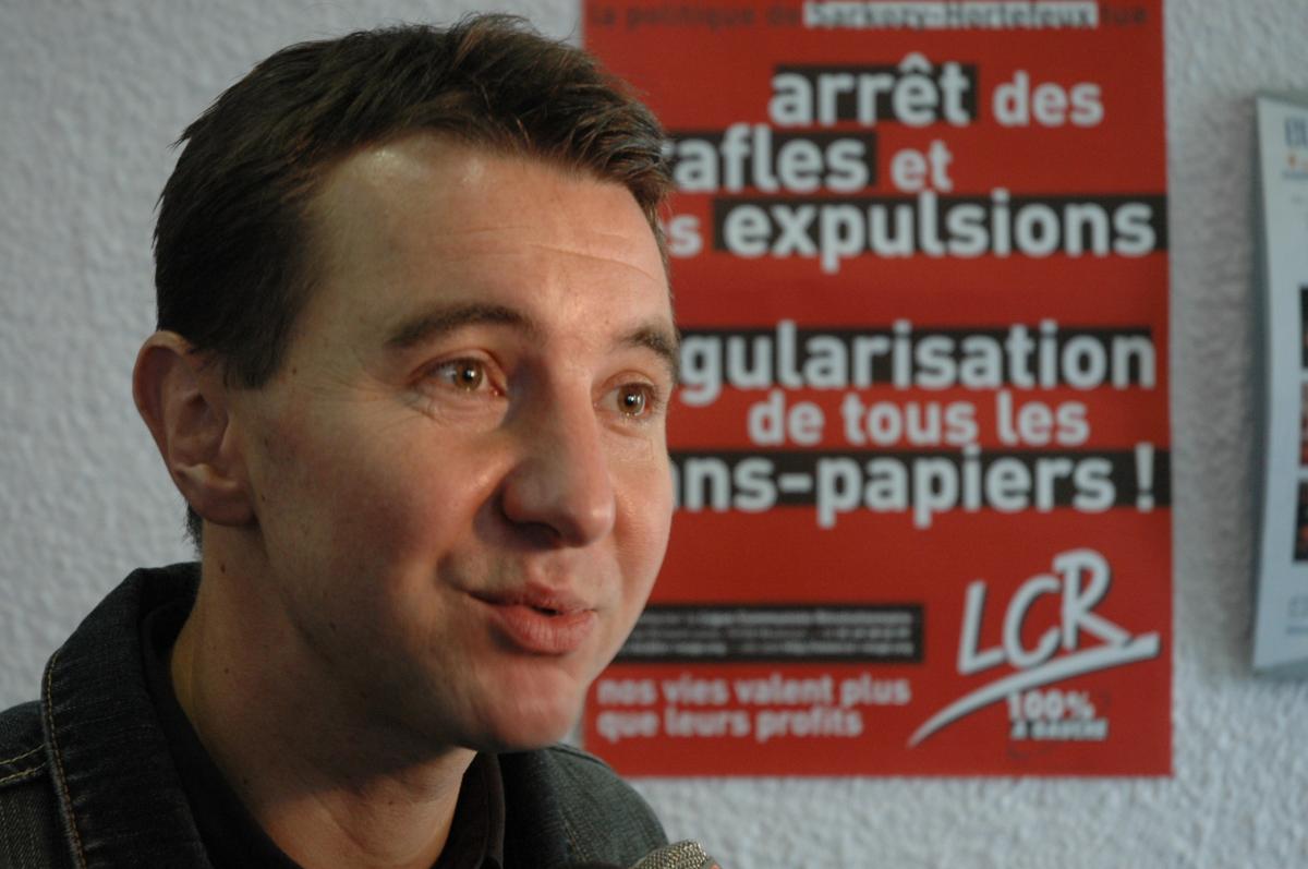 Portrait d'Olivier Besancenot
