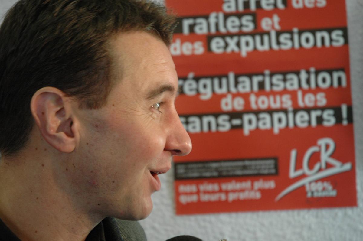 Portrait d'Olivier Besancenot