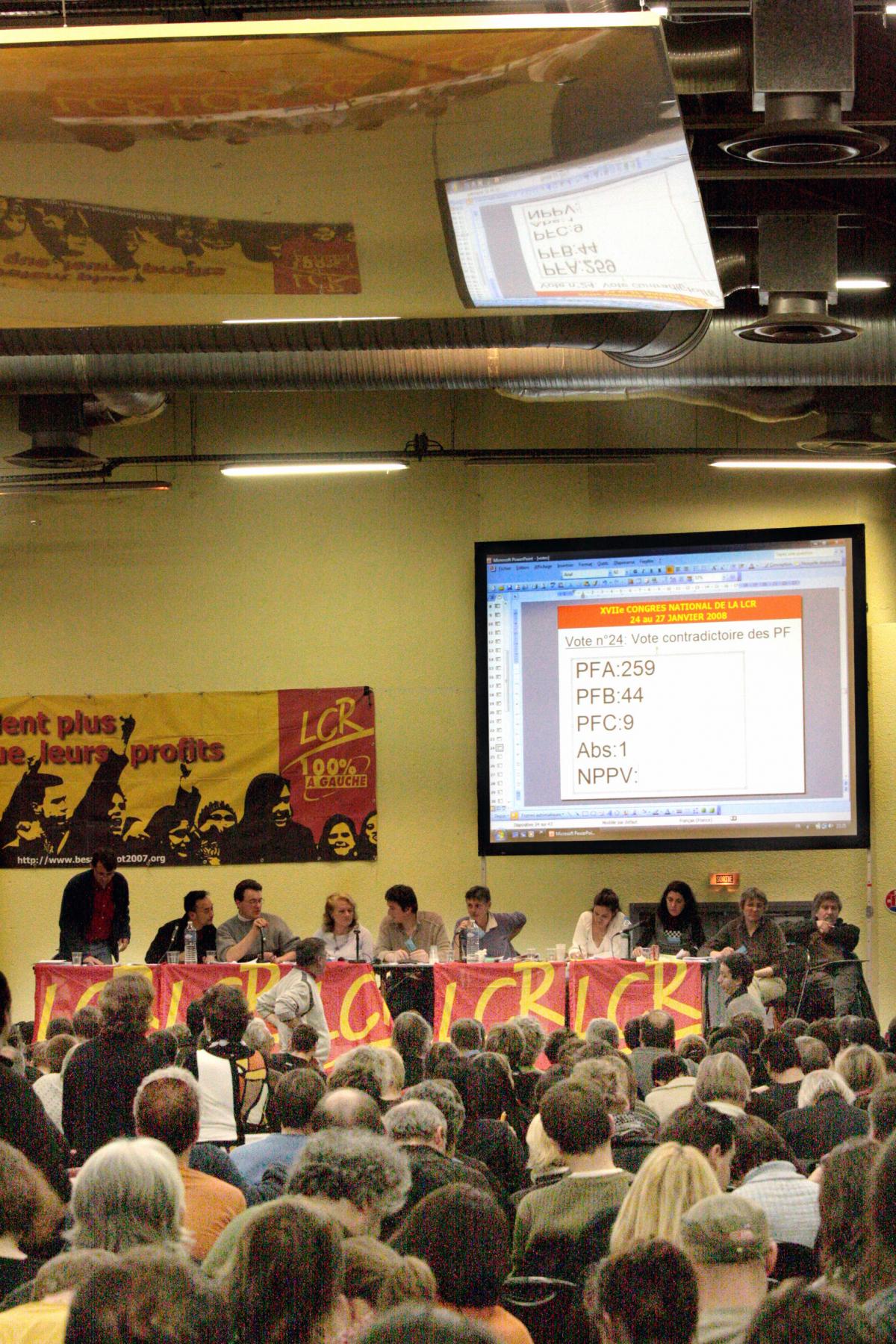 le congrès de la LCR