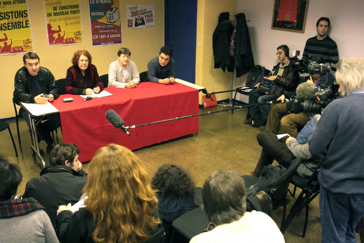la conférence de presse après le congrès