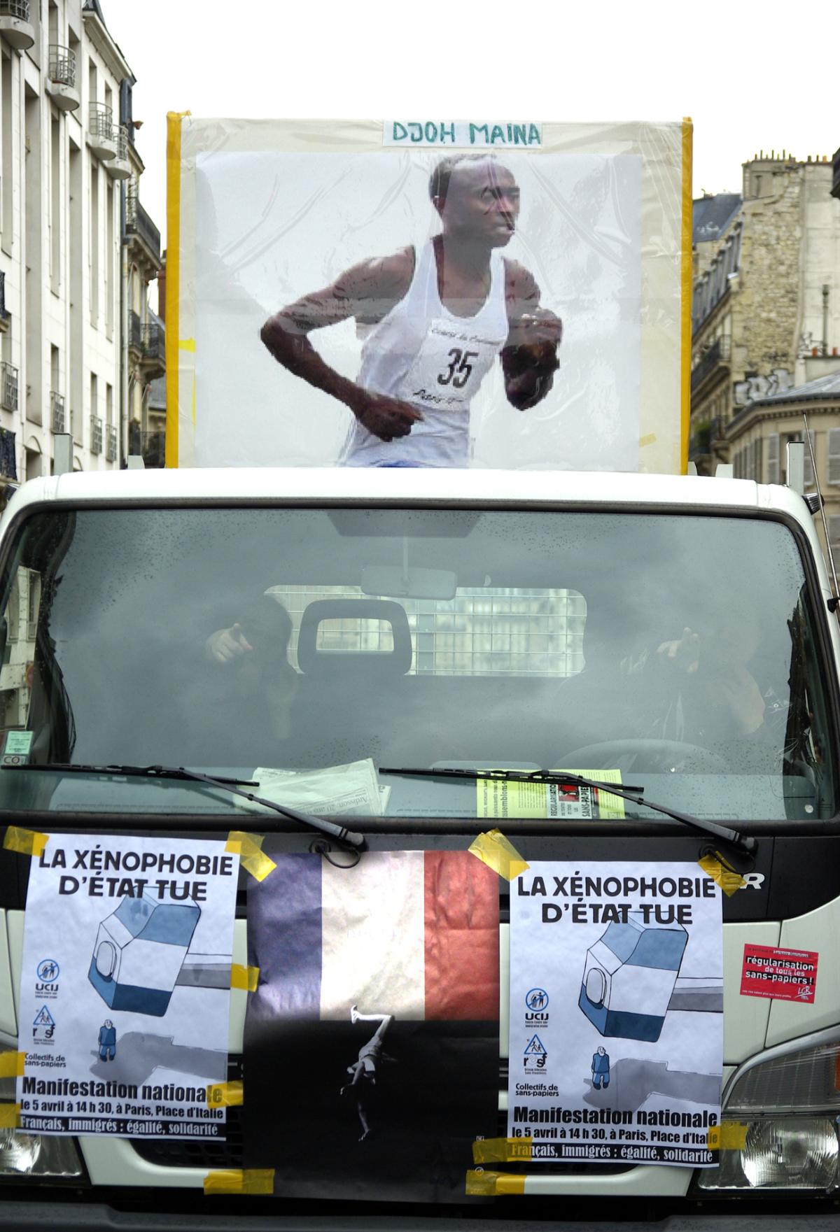 manif contre la xénophobie d'état