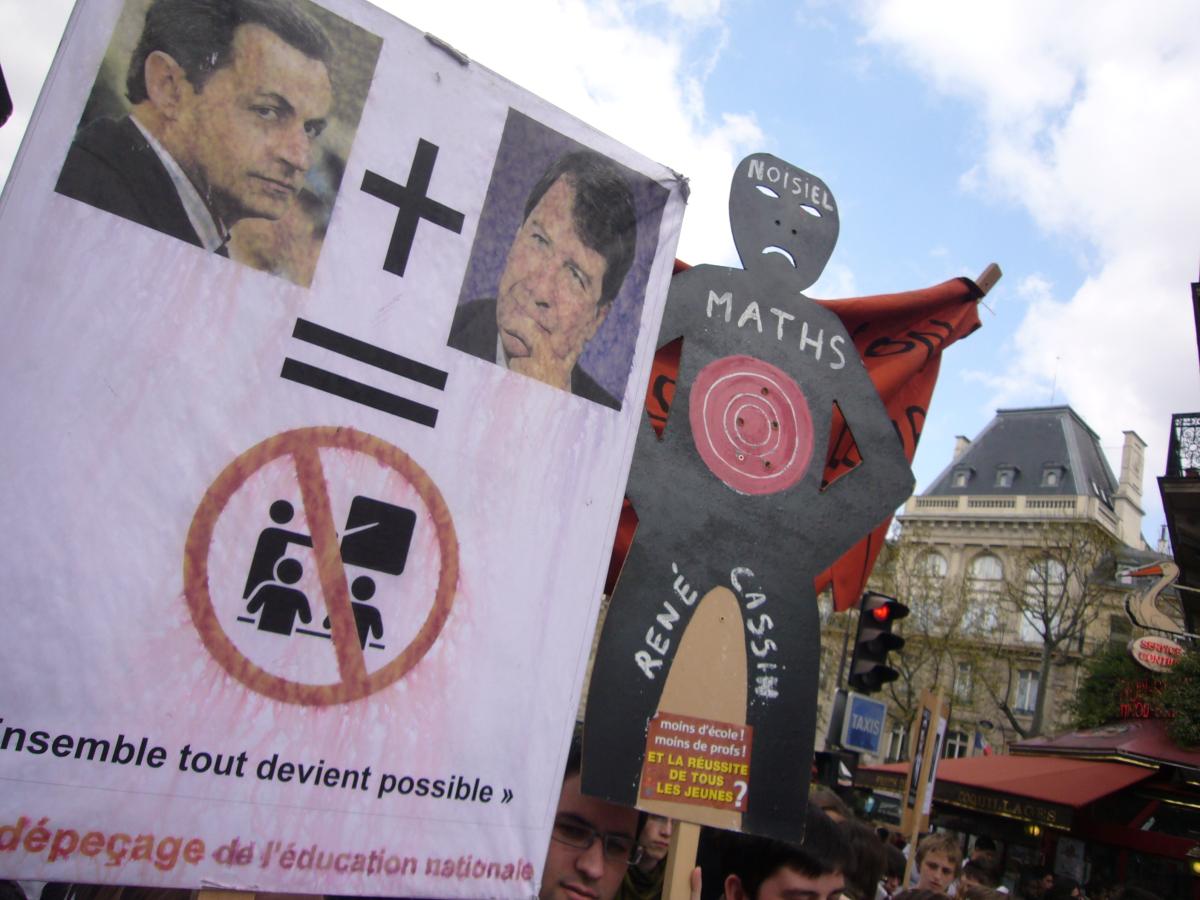 Manif lycéenne