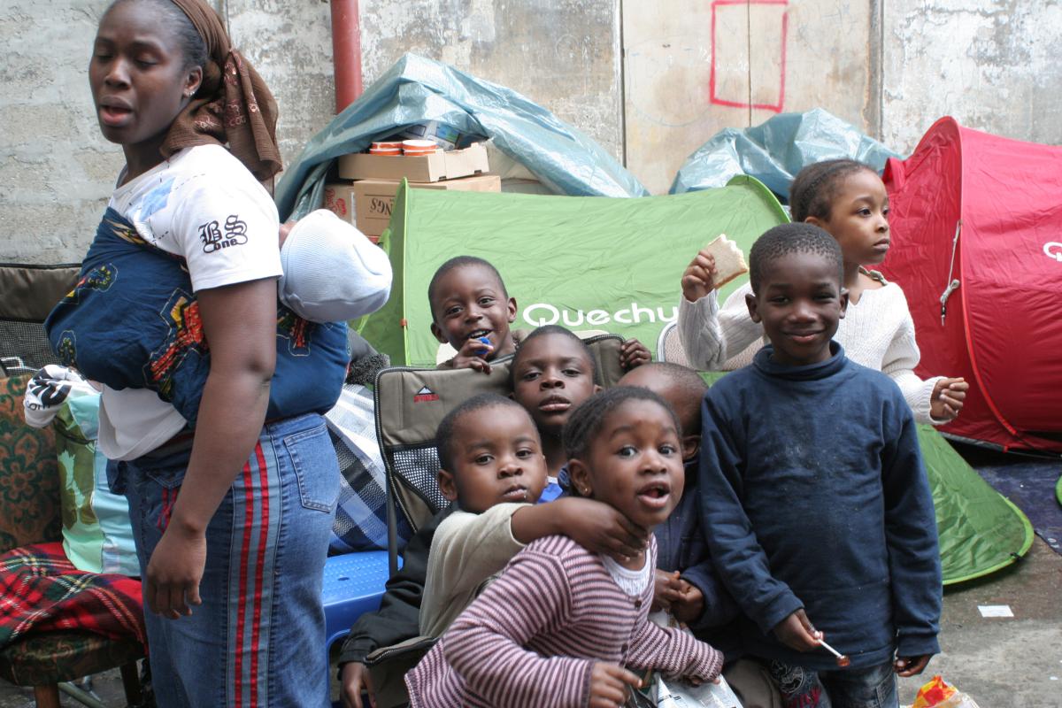 de nombreux enfants font partie des sinistrés