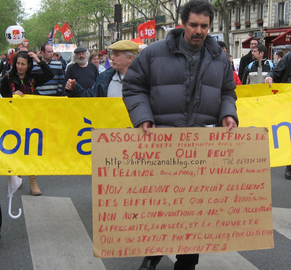 Association des biffins de la Porte de Montmartre