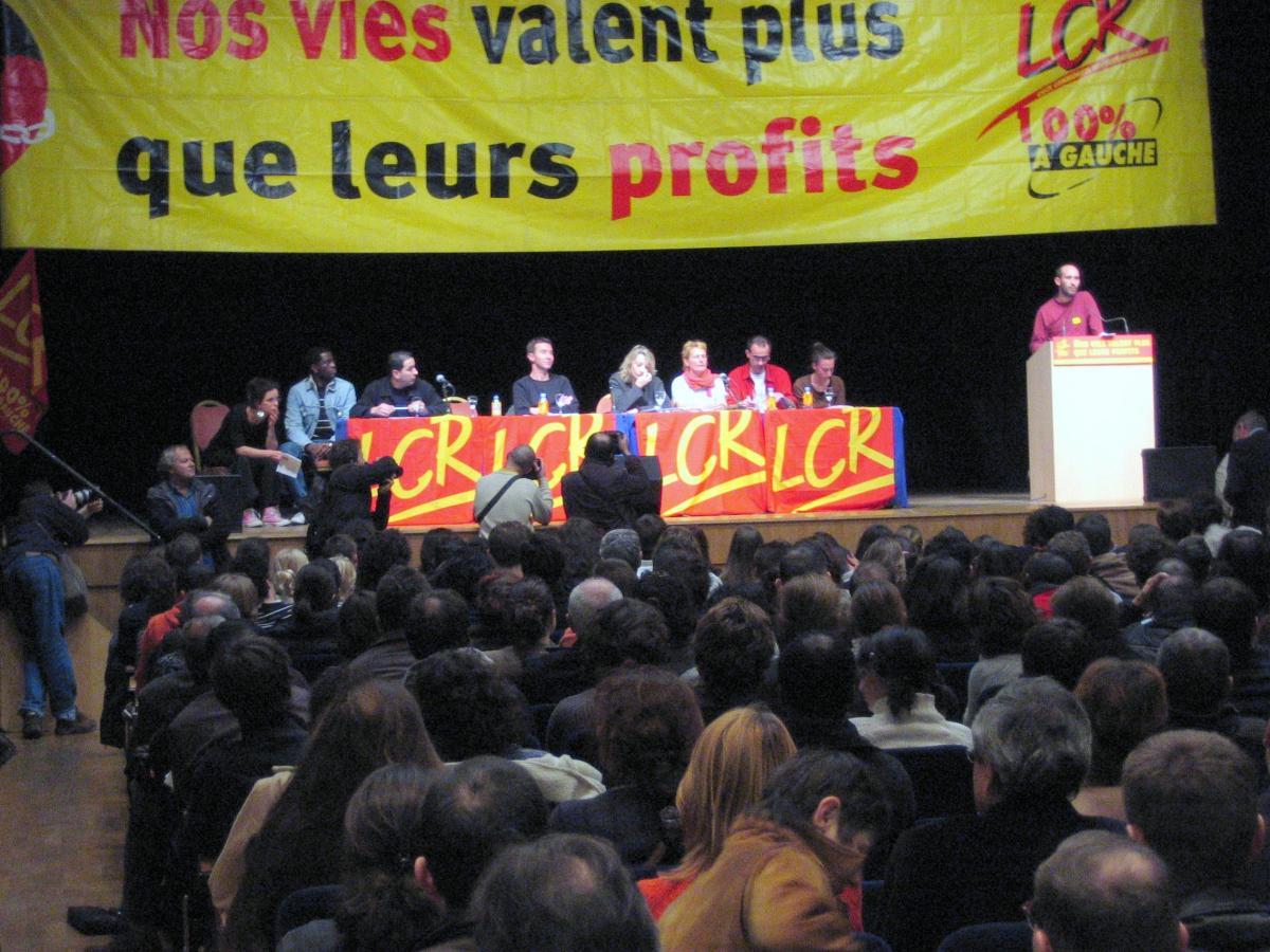 Meeting Mutualité Besancenot 30/11/2006.