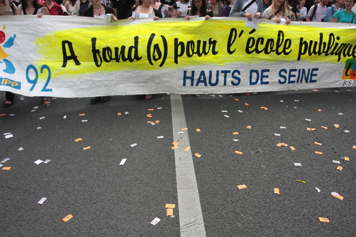A fond(s) pour l'école publique