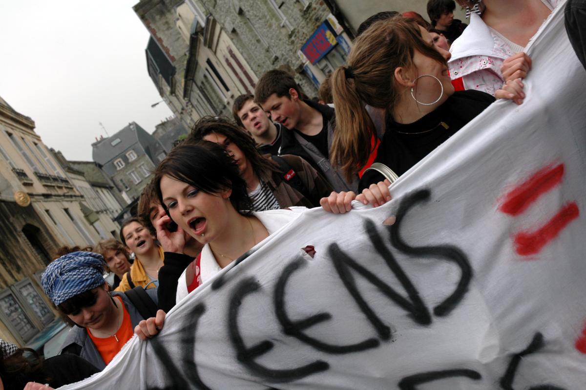 Manifestation du 15 mai 2008