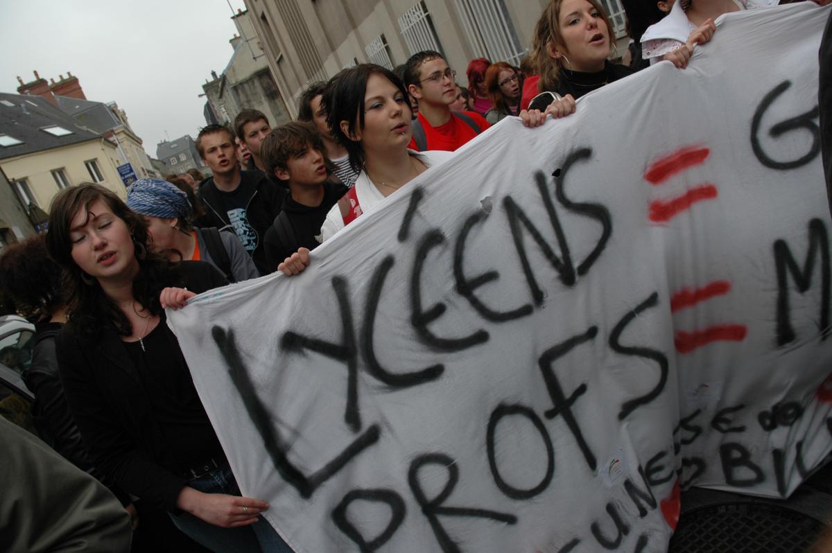 Manifestation du 15 mai 2008