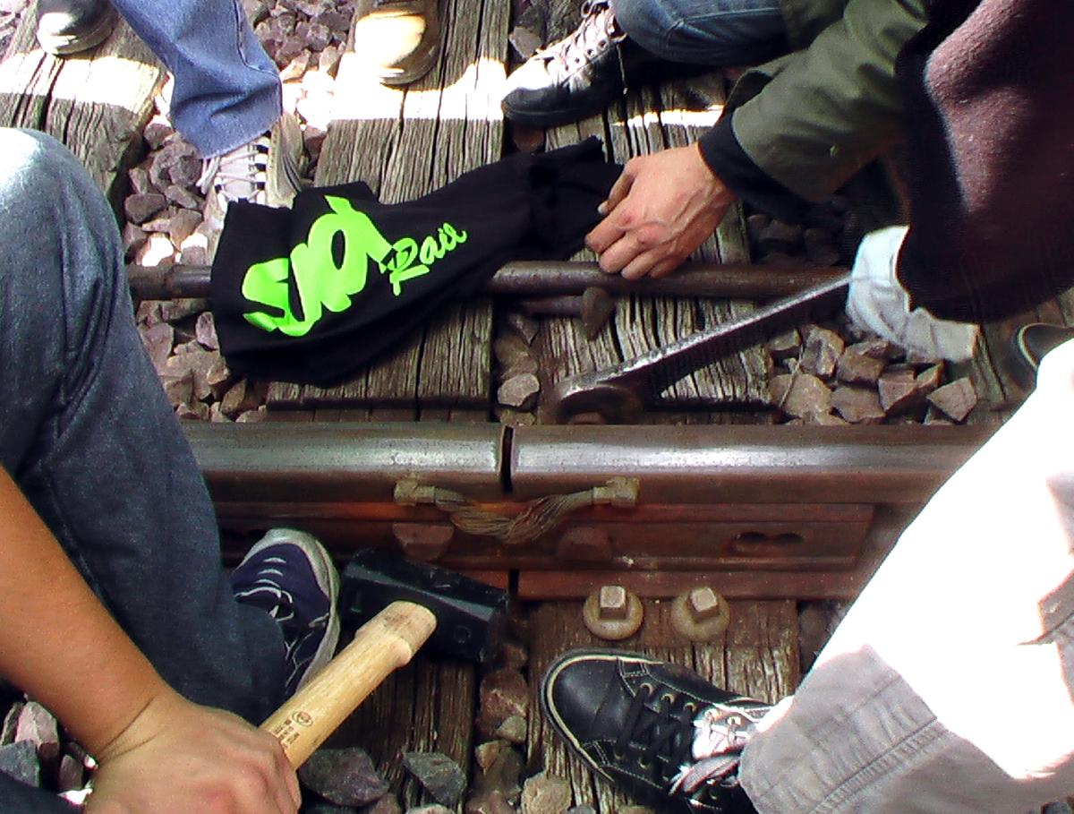 Action contre la libéralisation du rail