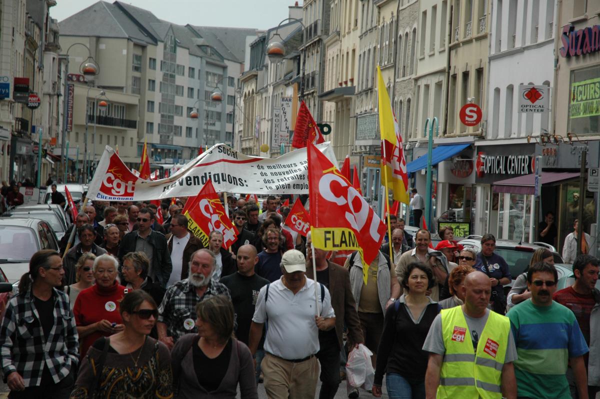 manifestation retraites;cortège CGT Energie