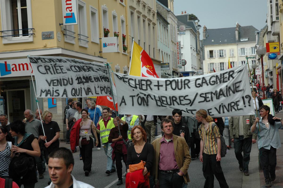 manifestation retraites;Pêcheurs en colère