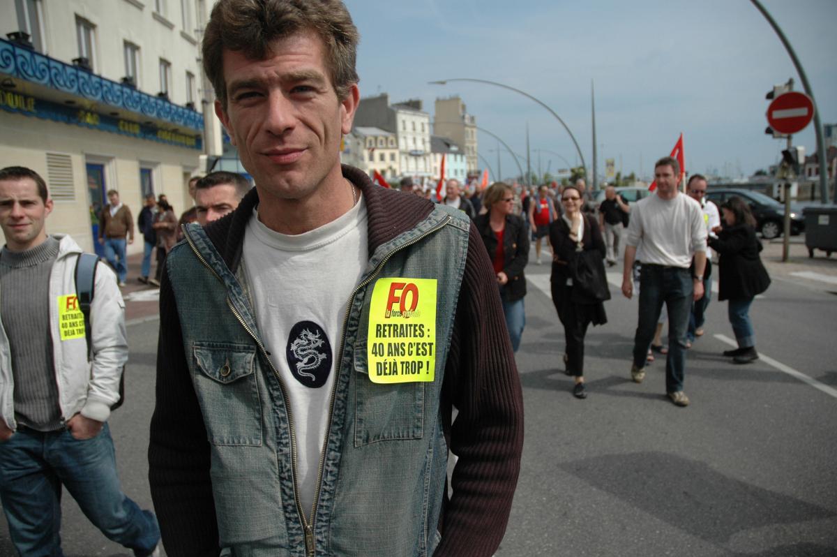 manifestation retraites;cortège Fo