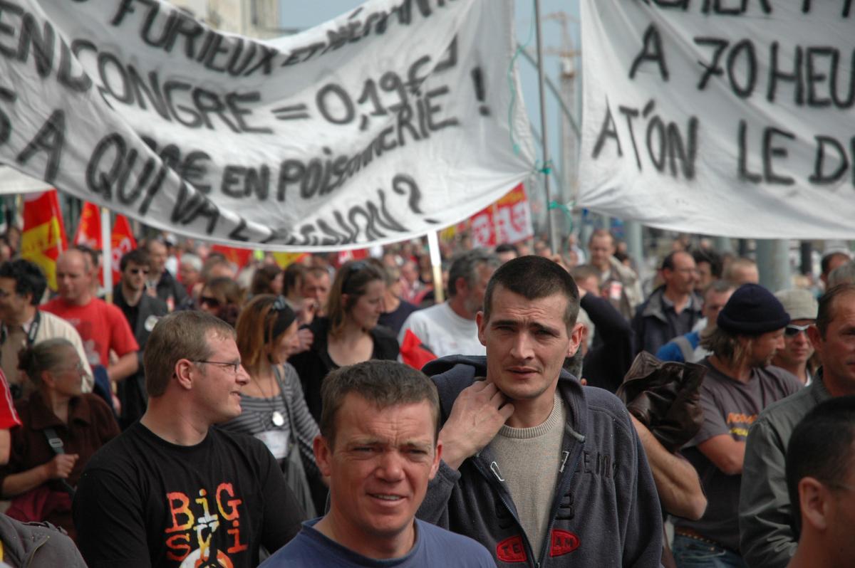 manifestation retraites;Pêcheurs en colère