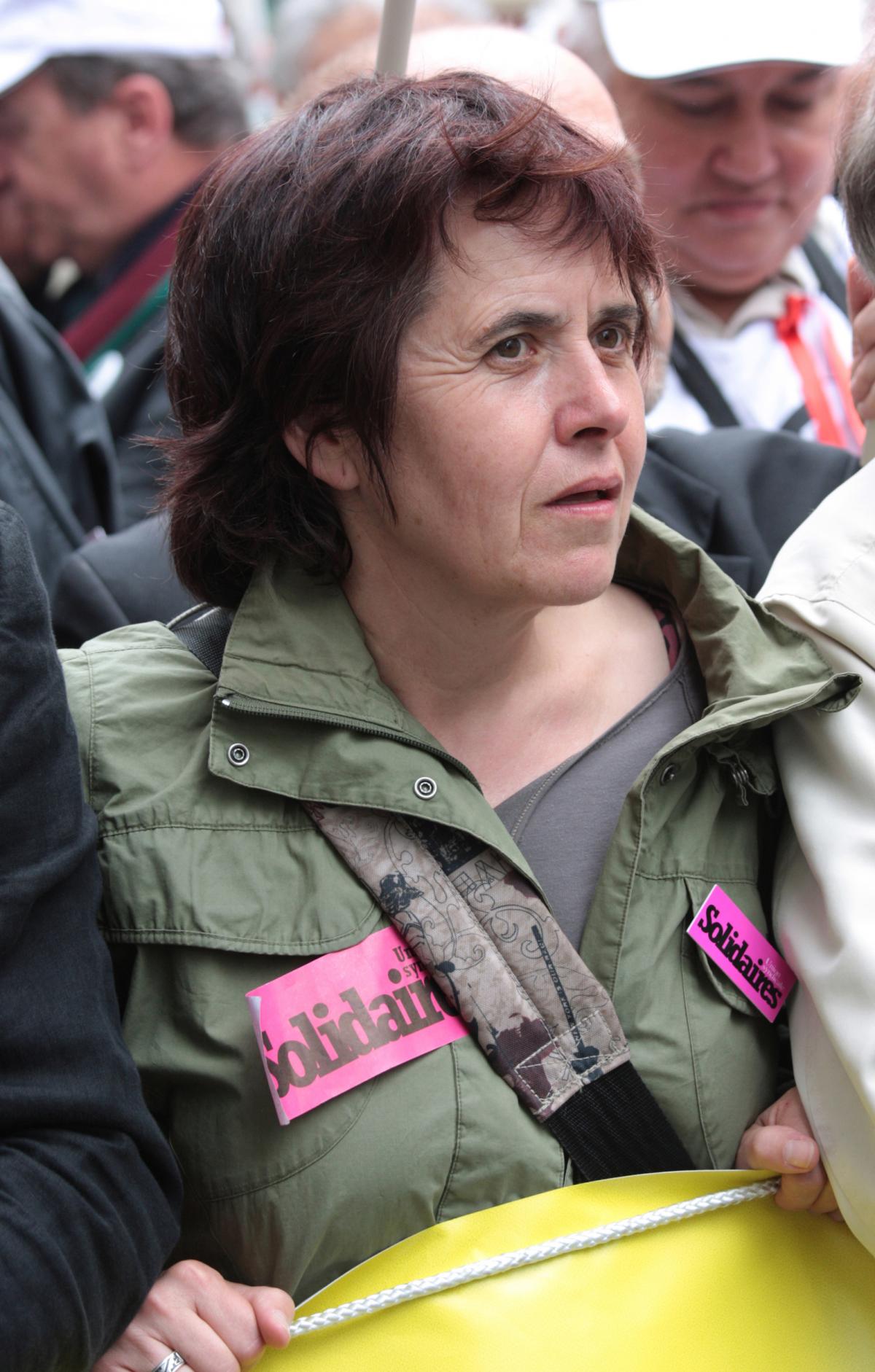 Annick COUPE de SUD SOLIDAIRES