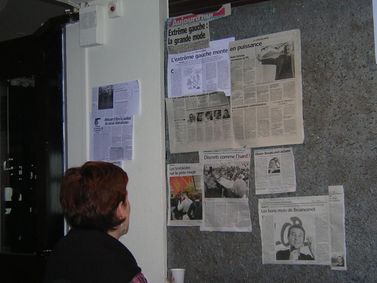 Lecture de la presse