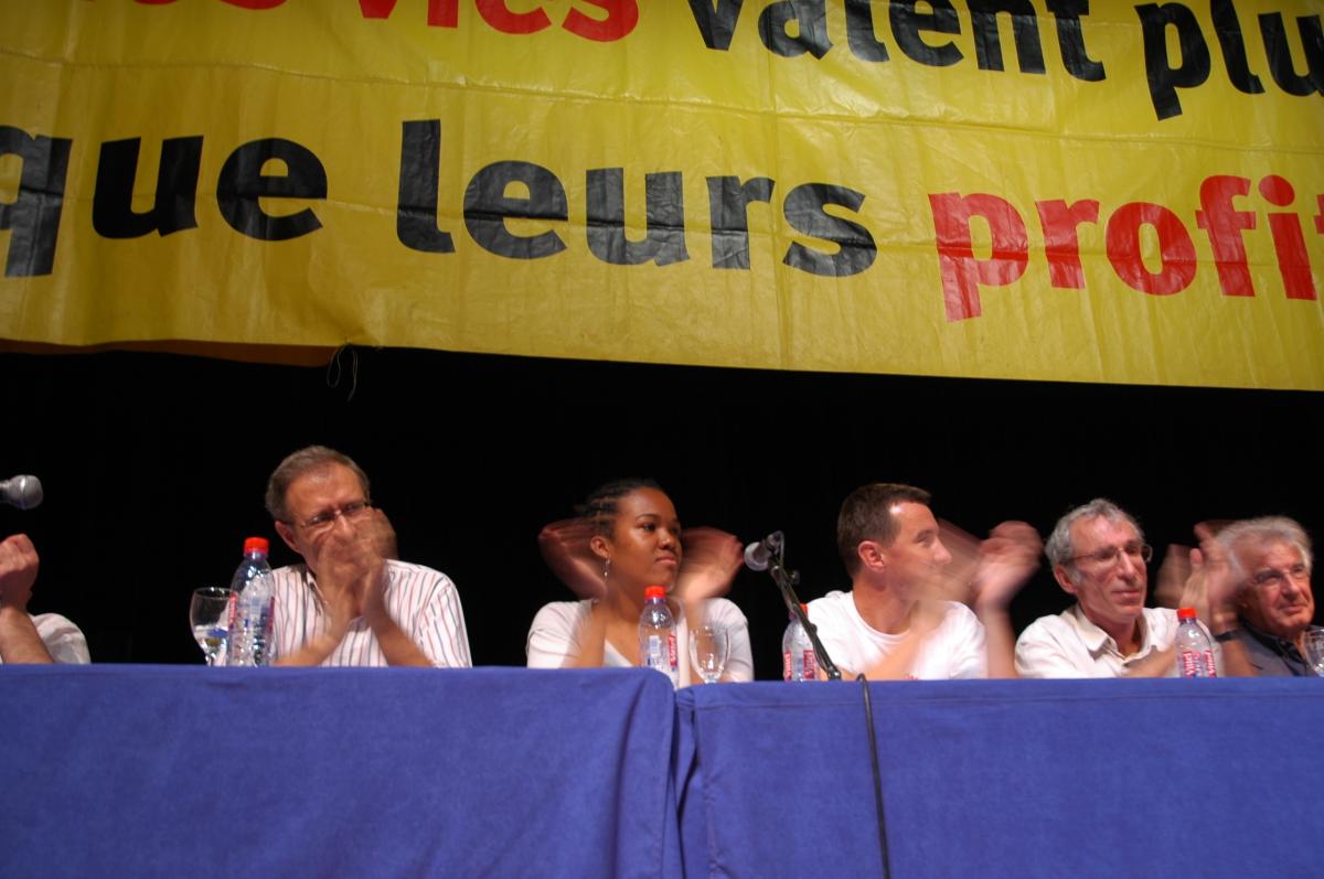 Meeting International 1968Mai2008Paris-Mutualité30 -05- 08 Bloc de Gauche Portugal-JCR-LCR