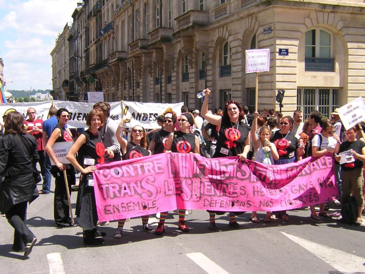 Marche LGBT Bordeaux juin 2004