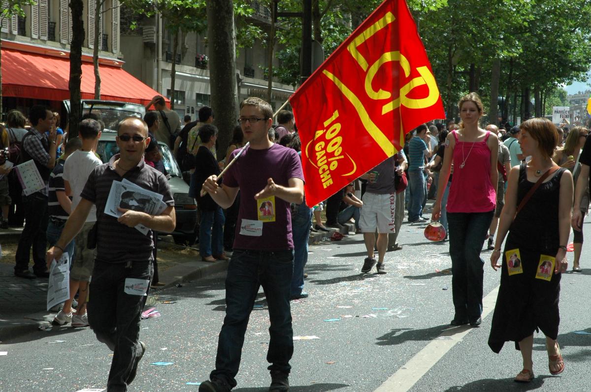 LCR Marches des Fiertés Paris 28 06 08
