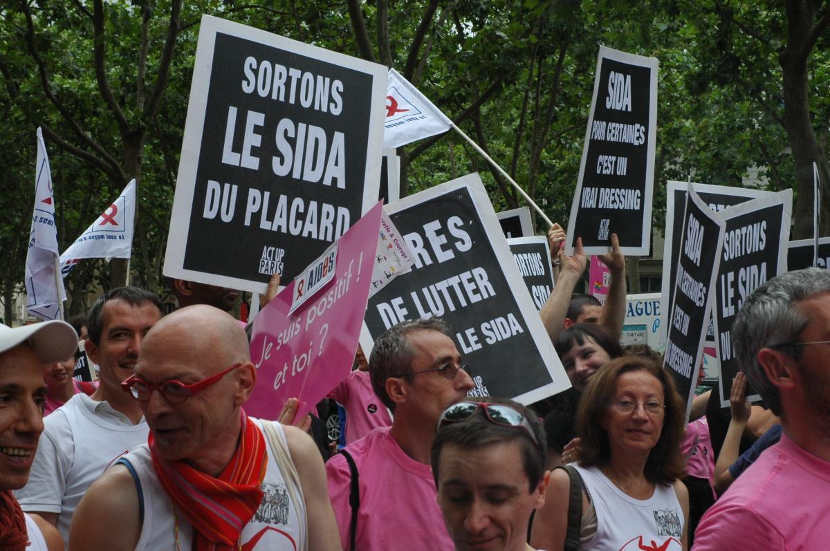 Act-Up Marches des Fiertés Paris 28 06 08